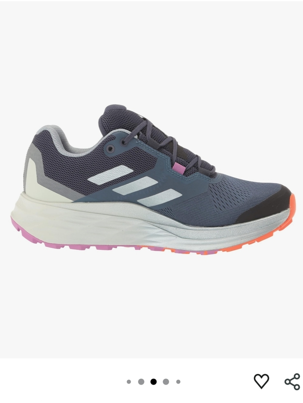 adidas Women's 9.5 Terrex Two Flow Trail Shoe